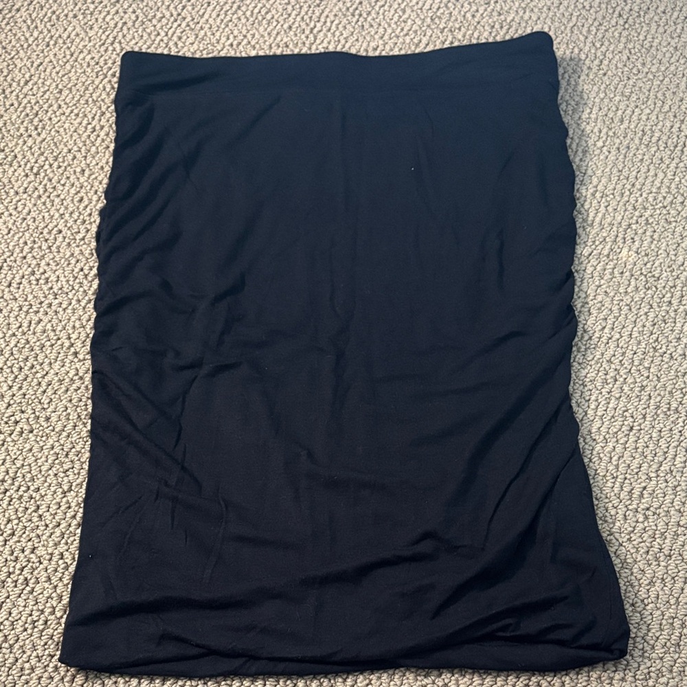 Athleta Ruched Black Women's Skirt